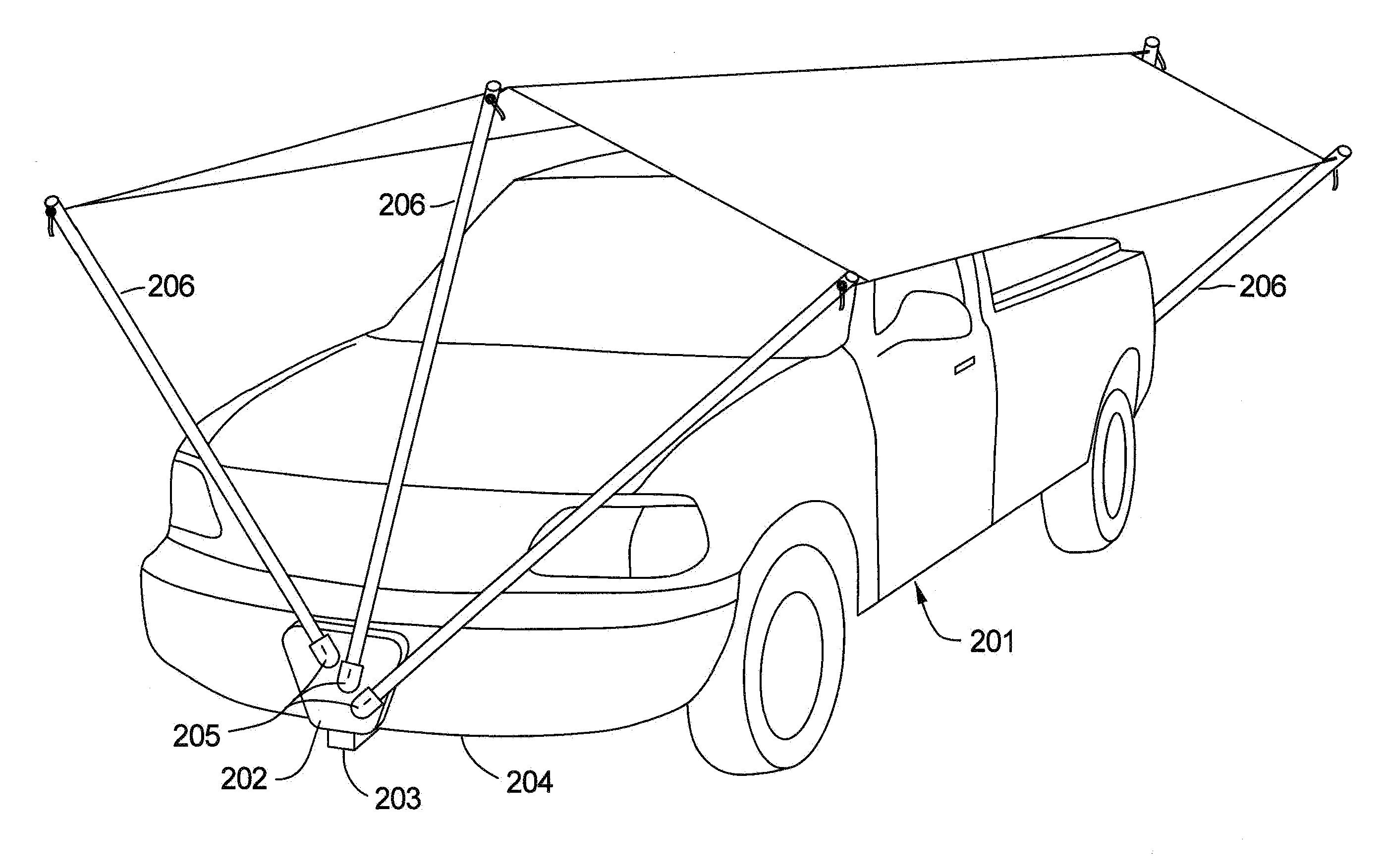 Vehicle Sun Umbrella