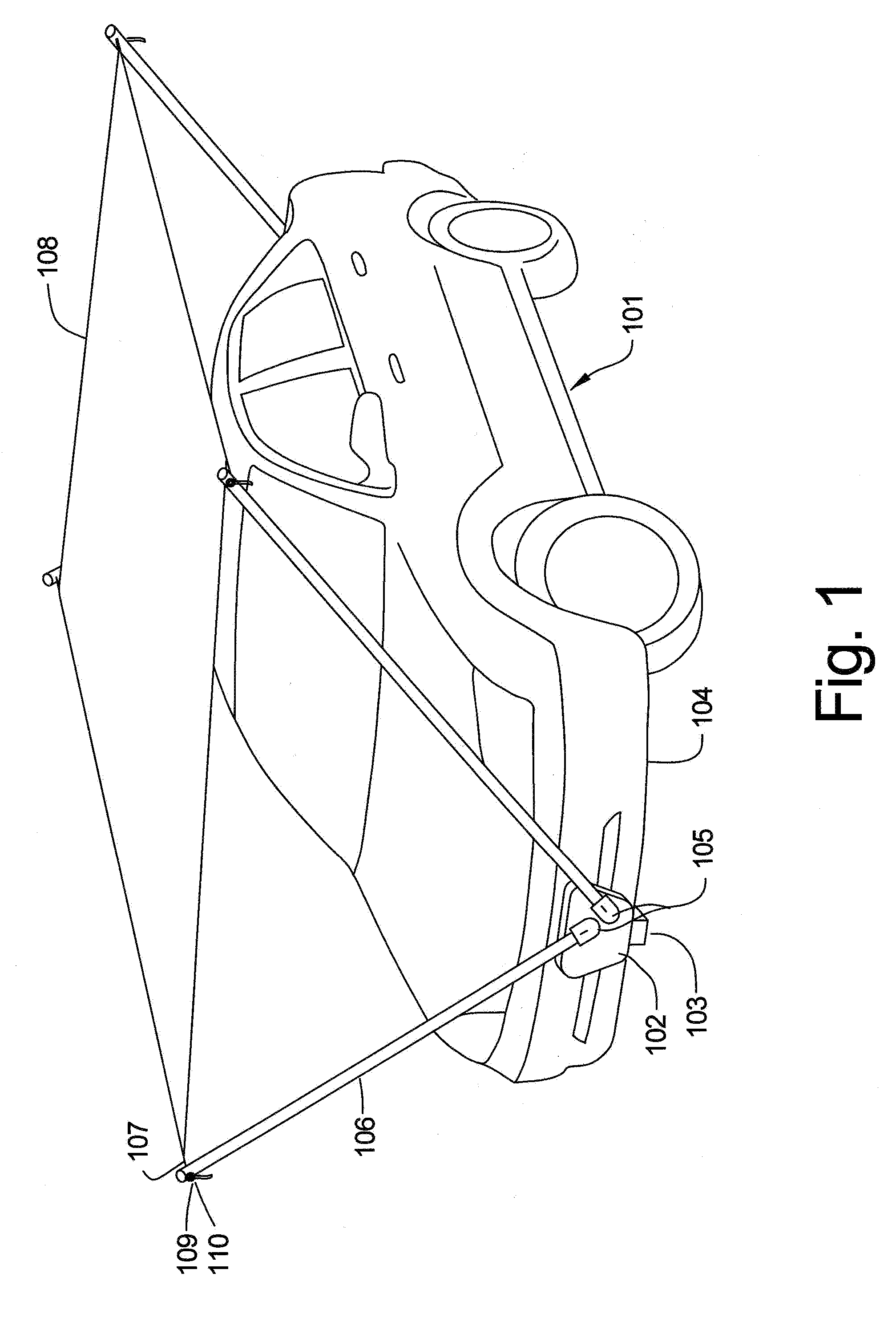 Vehicle Sun Umbrella