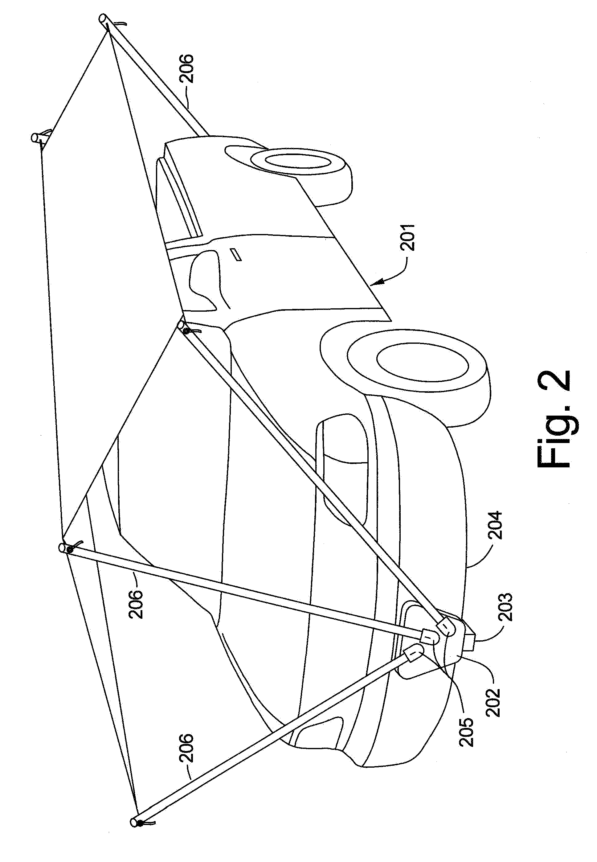 Vehicle Sun Umbrella