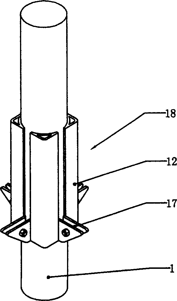 Butterfly type self locking connecting card with friction shear resisting board and construction steel frame node structure