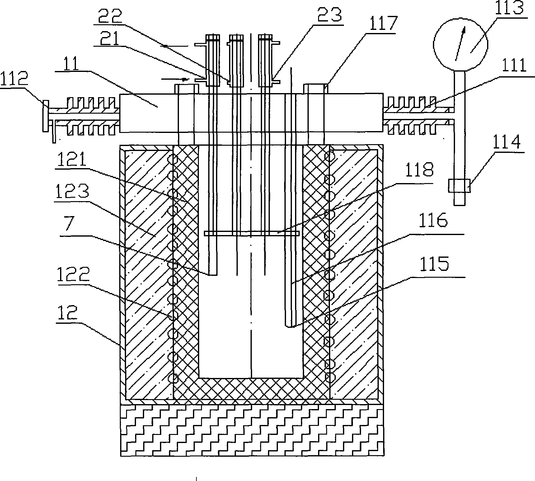 Experimental facility for testing electrochemical signals of various materials in high-temperature high-pressure environment