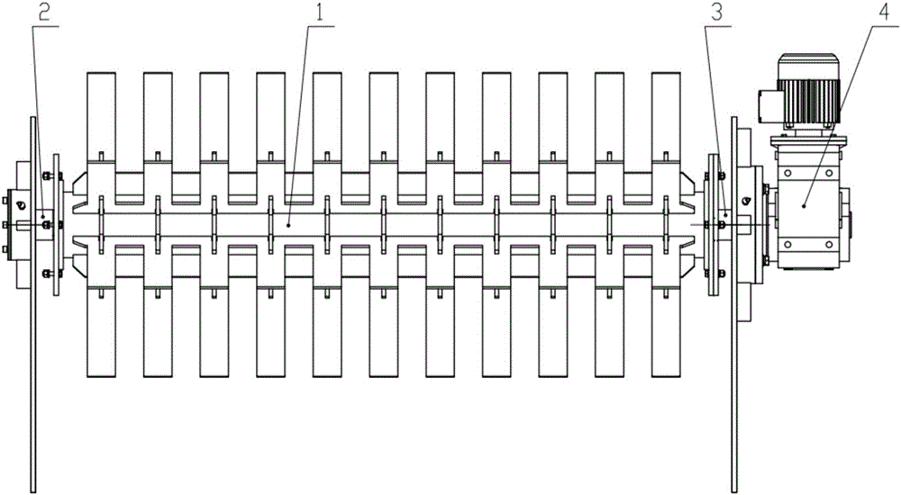 Three-dimensional aeration rotary brush and mounting method