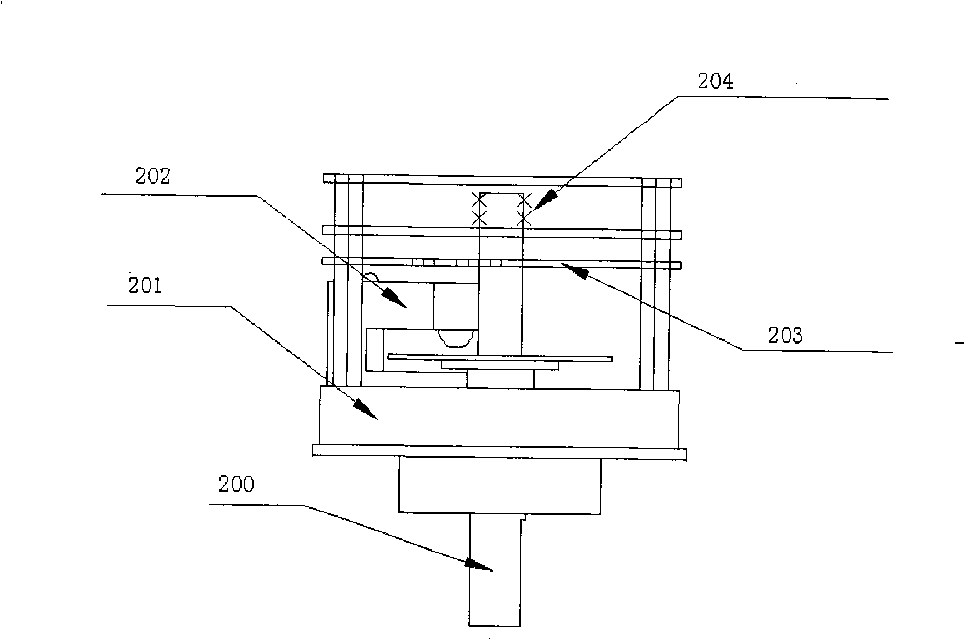 Electromagnetical multi-circle absolute value encoder