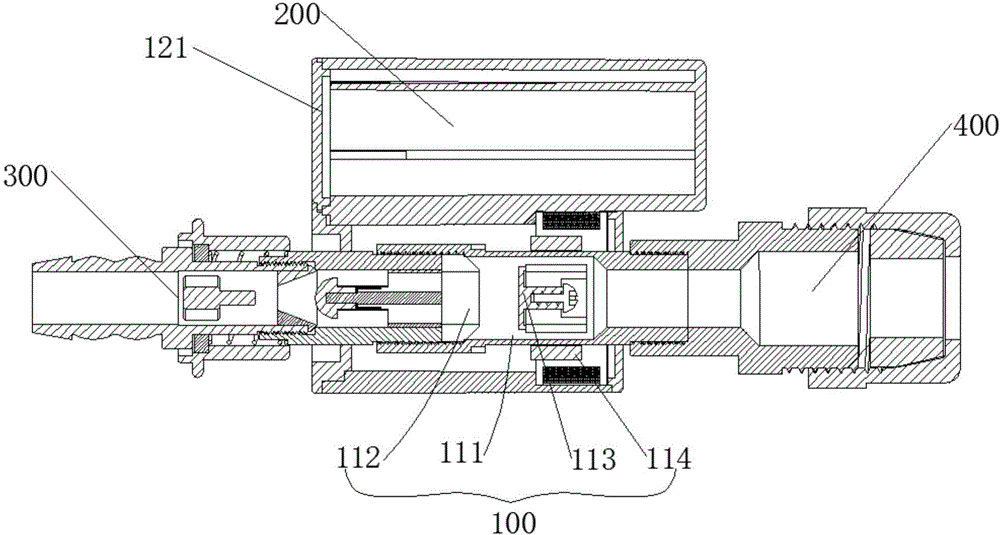 Gas monitoring and warning protection mechanism