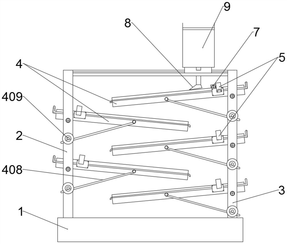 a kind of gr-sio  <sub>2</sub> /ci material preparation method and atomization gel forming device