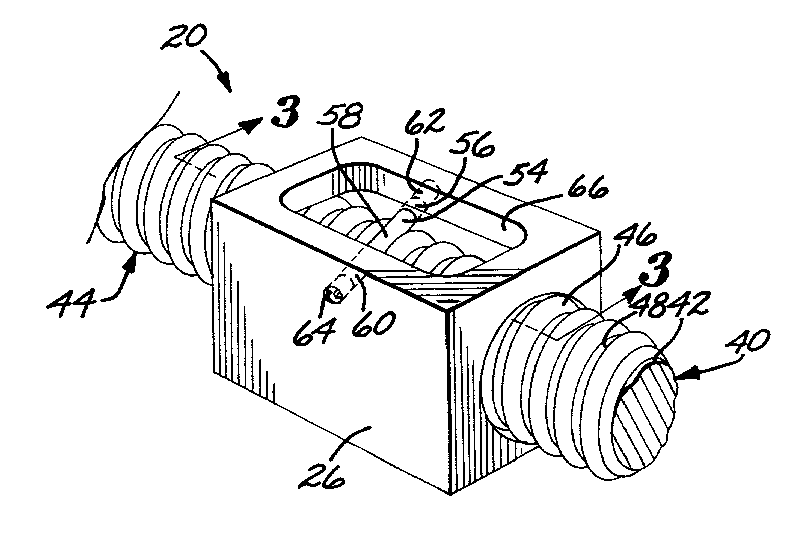 Leadscrew assembly with a wire-wound leadscrew and a spring-pin engagement of a drive nut to the leadscrew