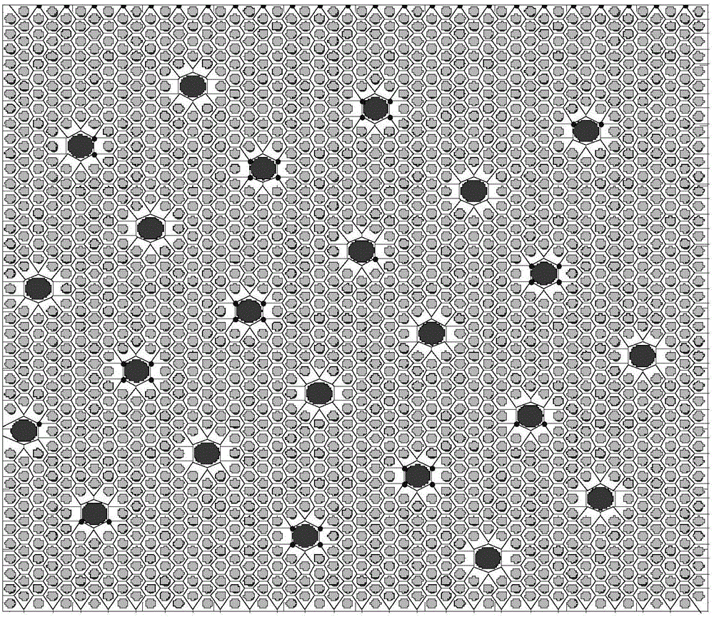 High volume fraction RVE (Representative Volume Element) model generation method used for VCFEM (Voronoi Cell Finite Element Method) analysis