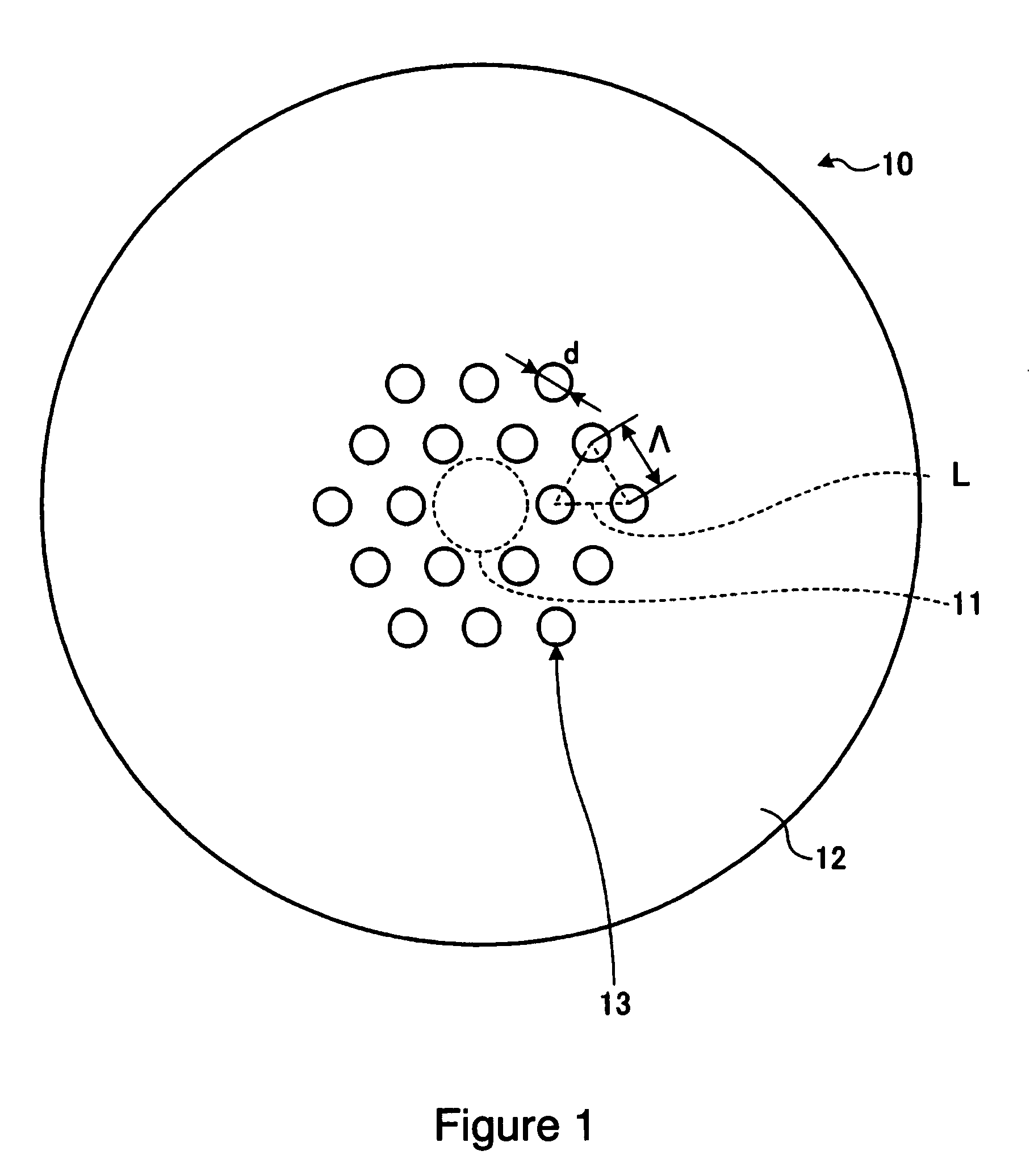 Holey fiber