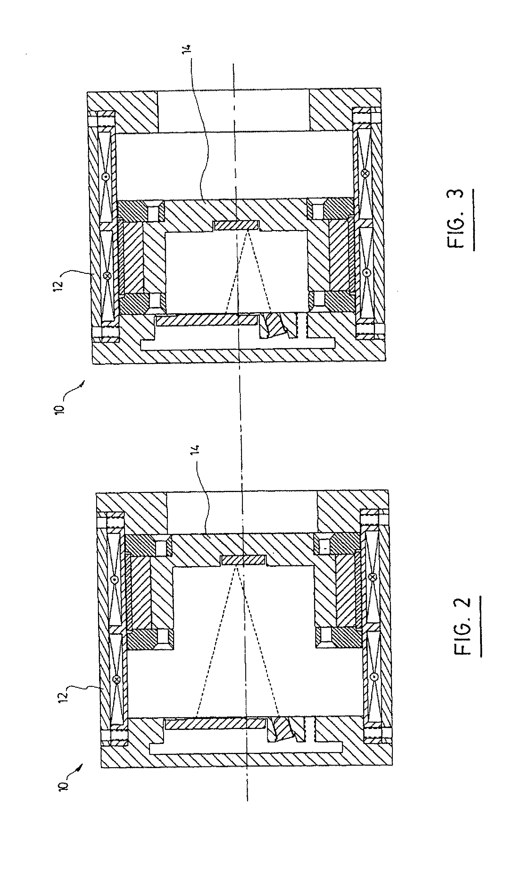 Self-actuated cylinder and oscillation spirometer