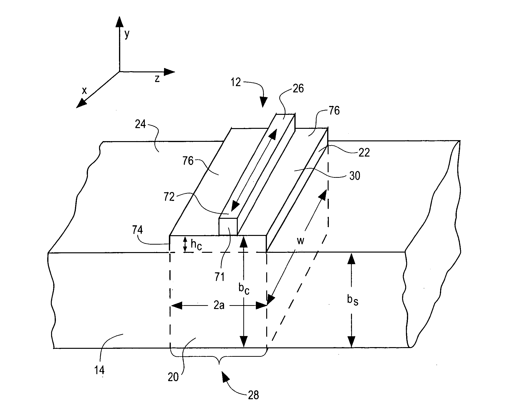 Acoustic wave touch actuated switch