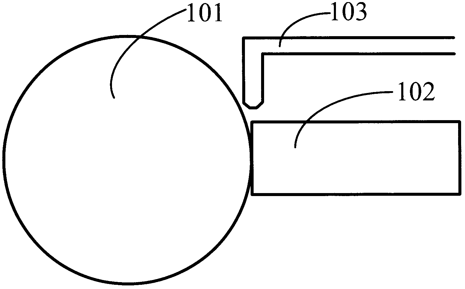 Method and device for machining tungsten and titanium alloy target material