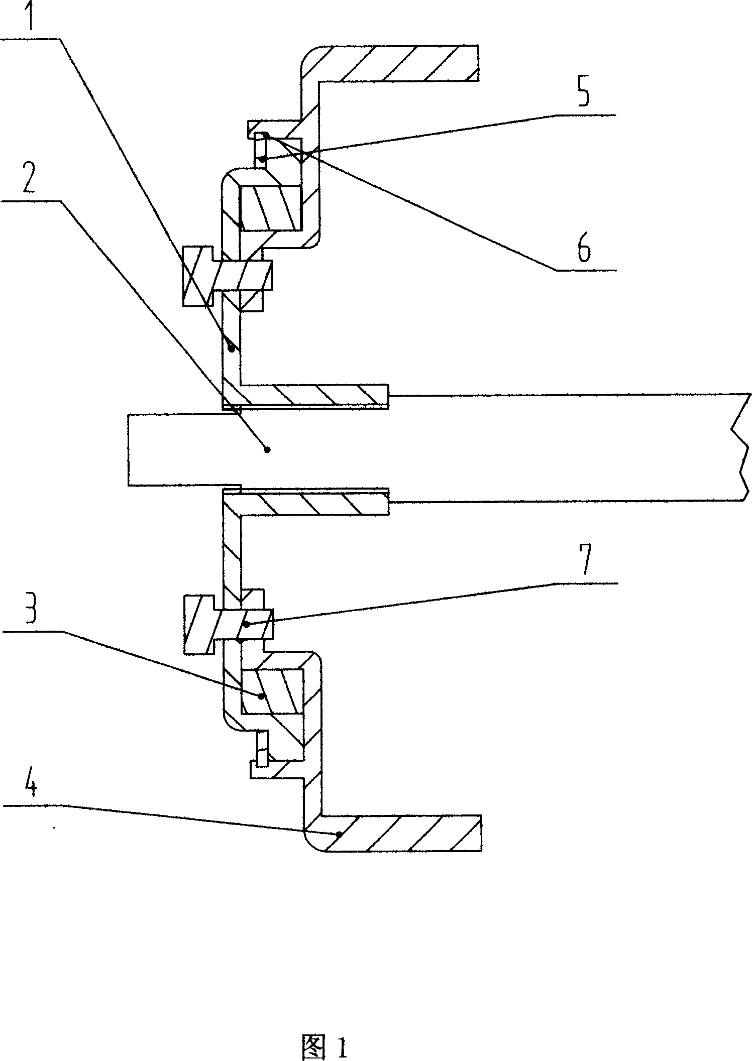 Overrunning clutch disc device of pedal type motorcycle