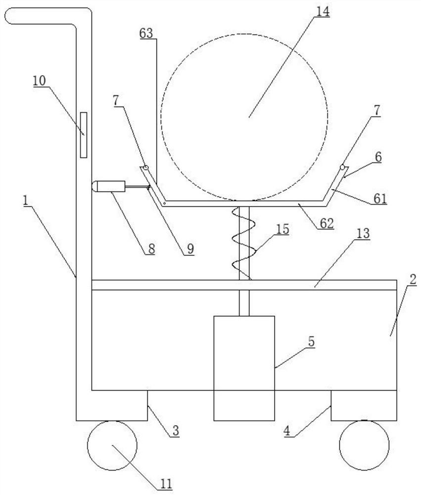 Pneumatic carrying vehicle and carrying method thereof