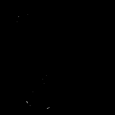 Circle detection method based on histogram peak value search