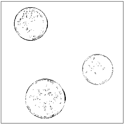 Circle detection method based on histogram peak value search