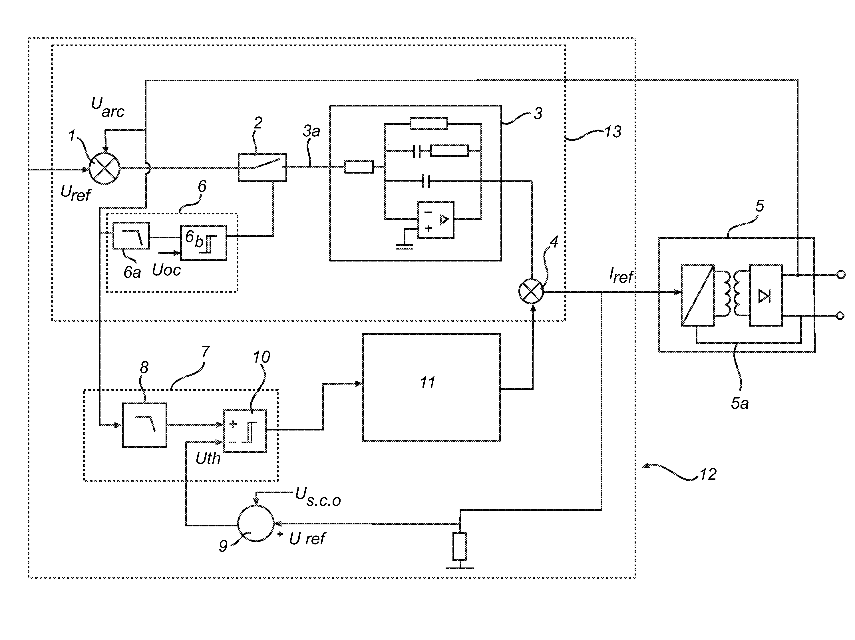 Short arc welding system