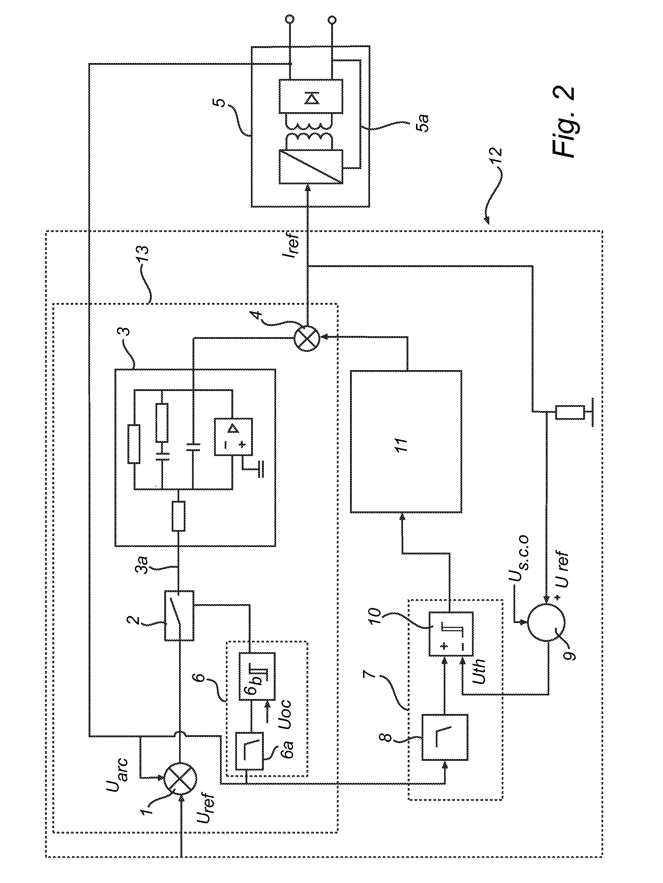 Short arc welding system