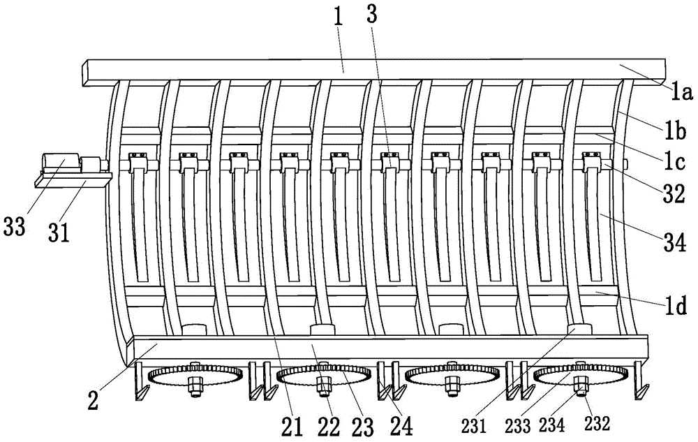 A rotary cutting and pressing grab device