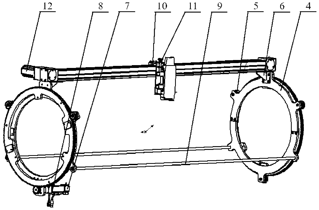 Automatic pipeline crack scanning device