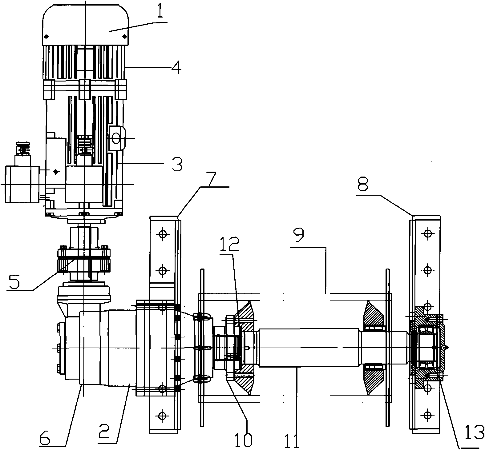 Electromagnetic braking tensioning winch