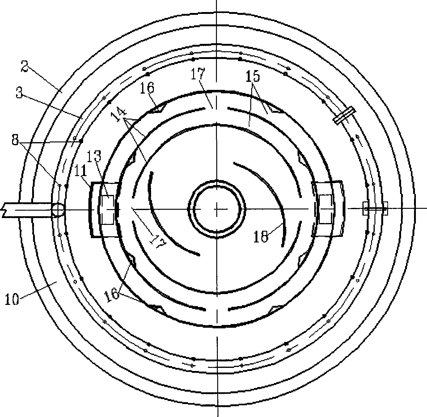 Logistics mixing distribution system