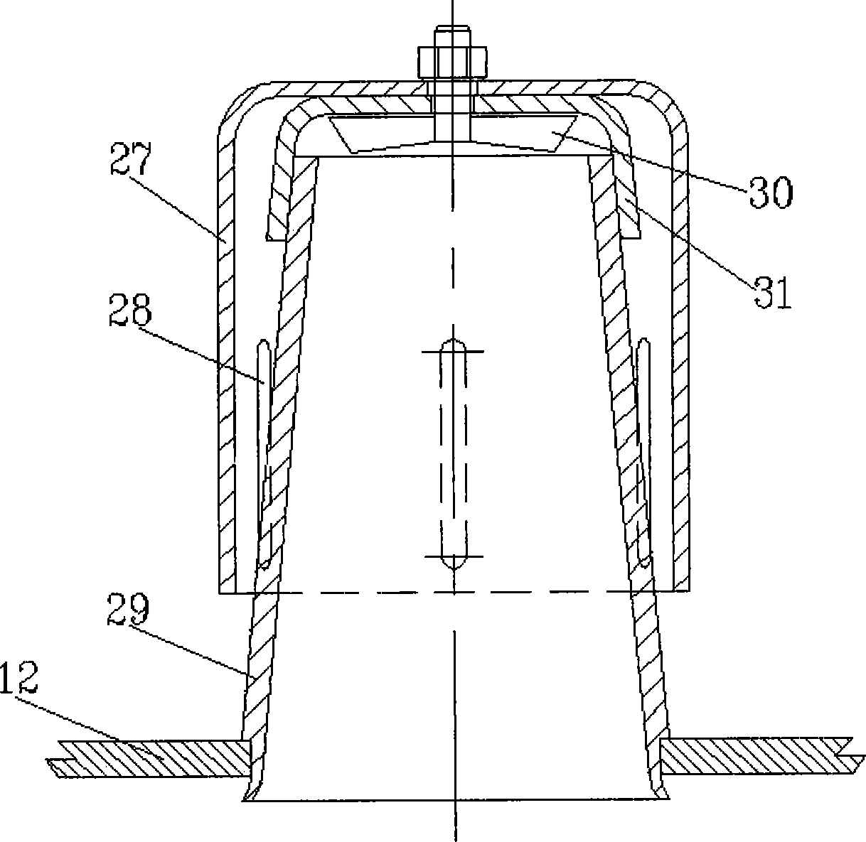 Logistics mixing distribution system