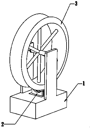 Bicycle tube nail finding device