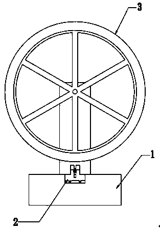 Bicycle tube nail finding device