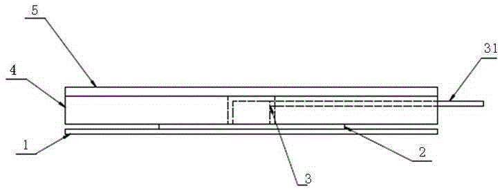 Adhesive body temperature measurement device