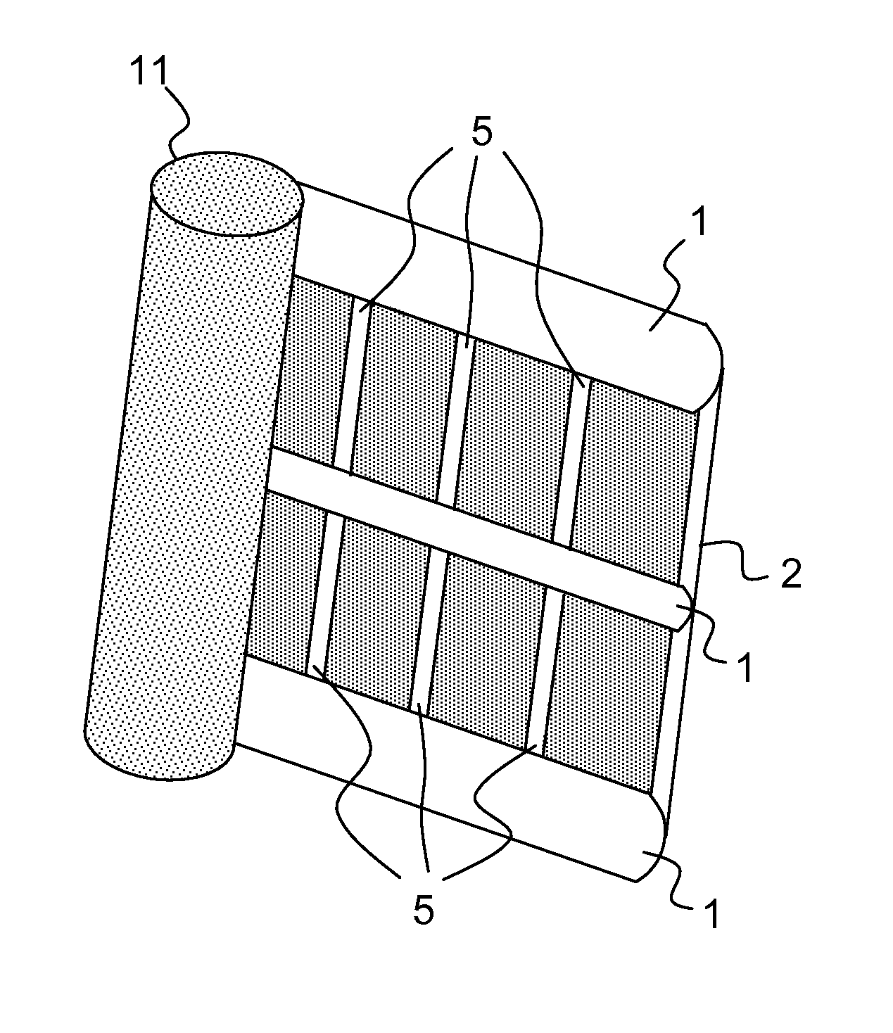 Unwindable Flat Solar Generator