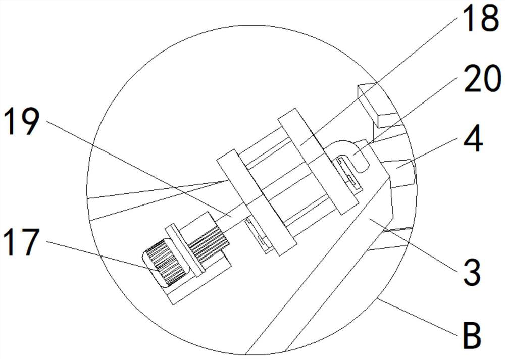 An adjustable oil mist separator welding mechanism