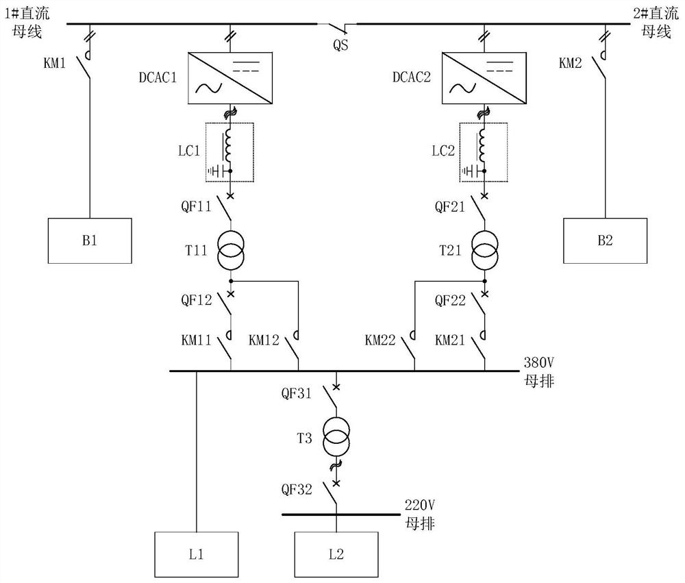 Marine redundancy auxiliary system and control method thereof