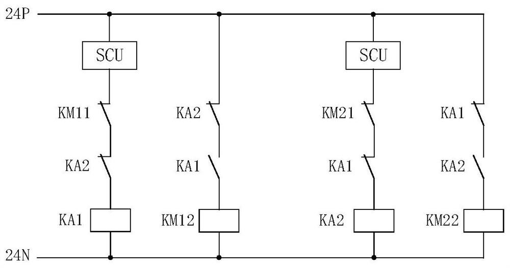 Marine redundancy auxiliary system and control method thereof