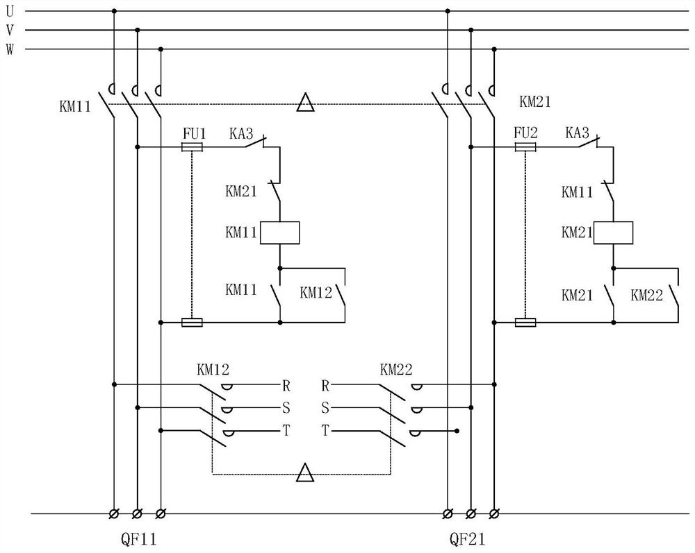 Marine redundancy auxiliary system and control method thereof