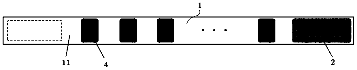 Electrode band, electrode structure, feed line and electrical impedance imaging equipment