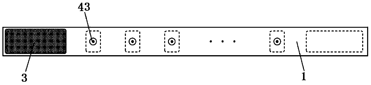 Electrode band, electrode structure, feed line and electrical impedance imaging equipment