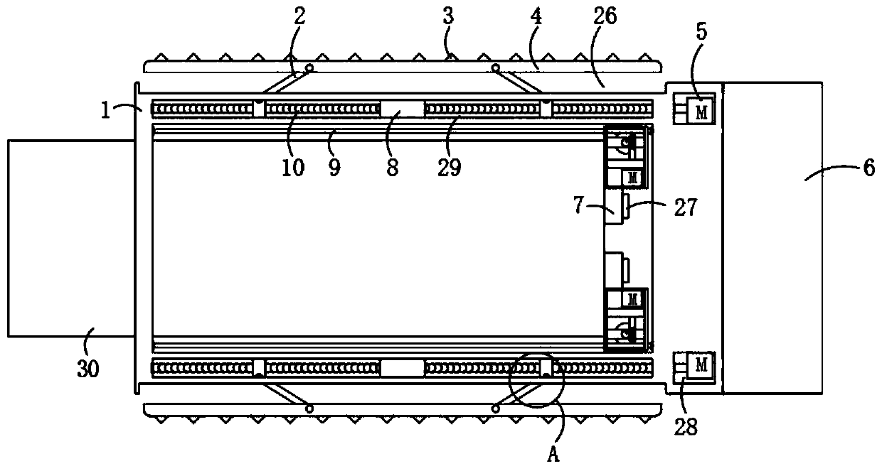 Pressurized balance device for shield machine origination