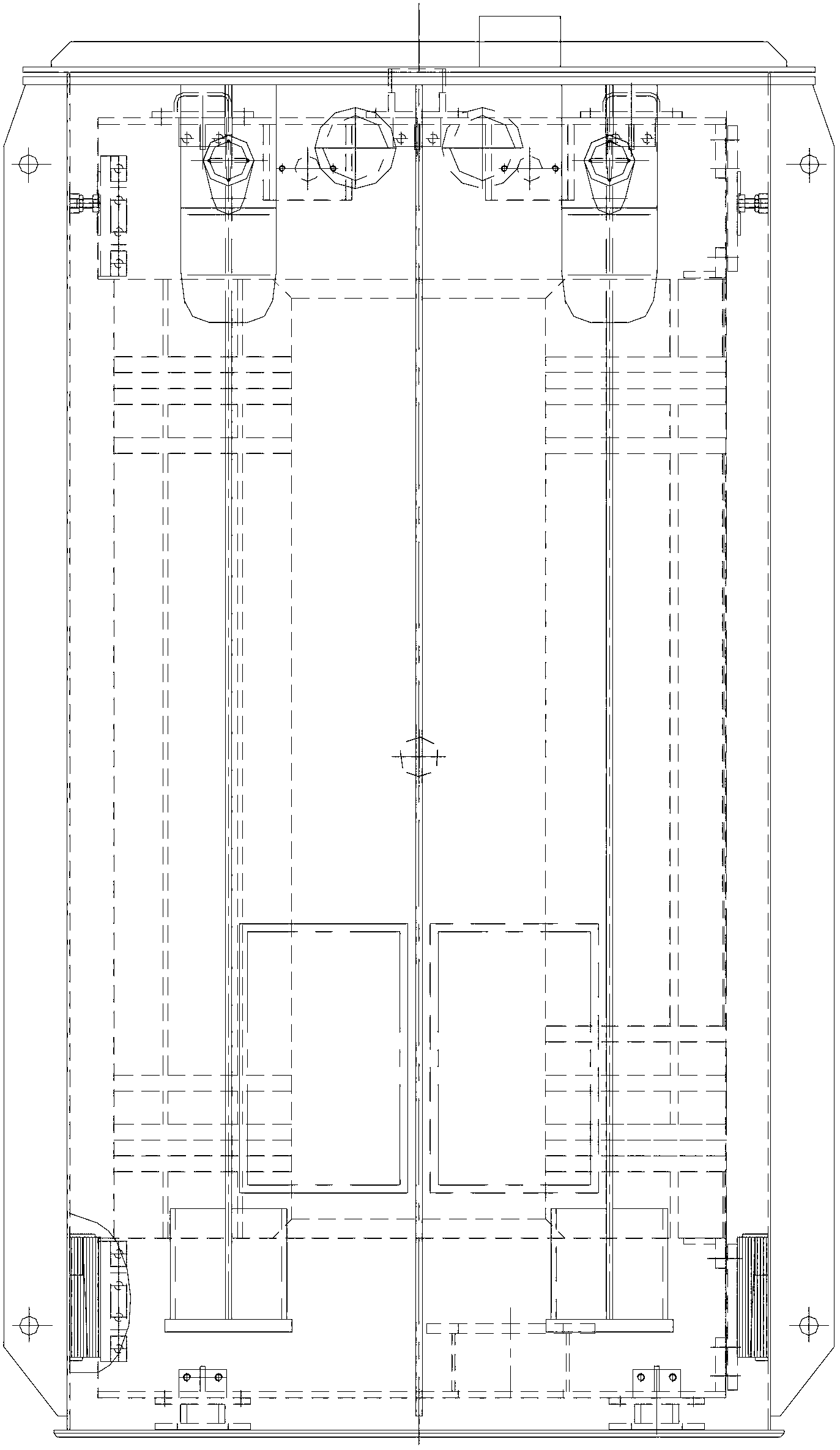 Disintegrating transportation method of transformer