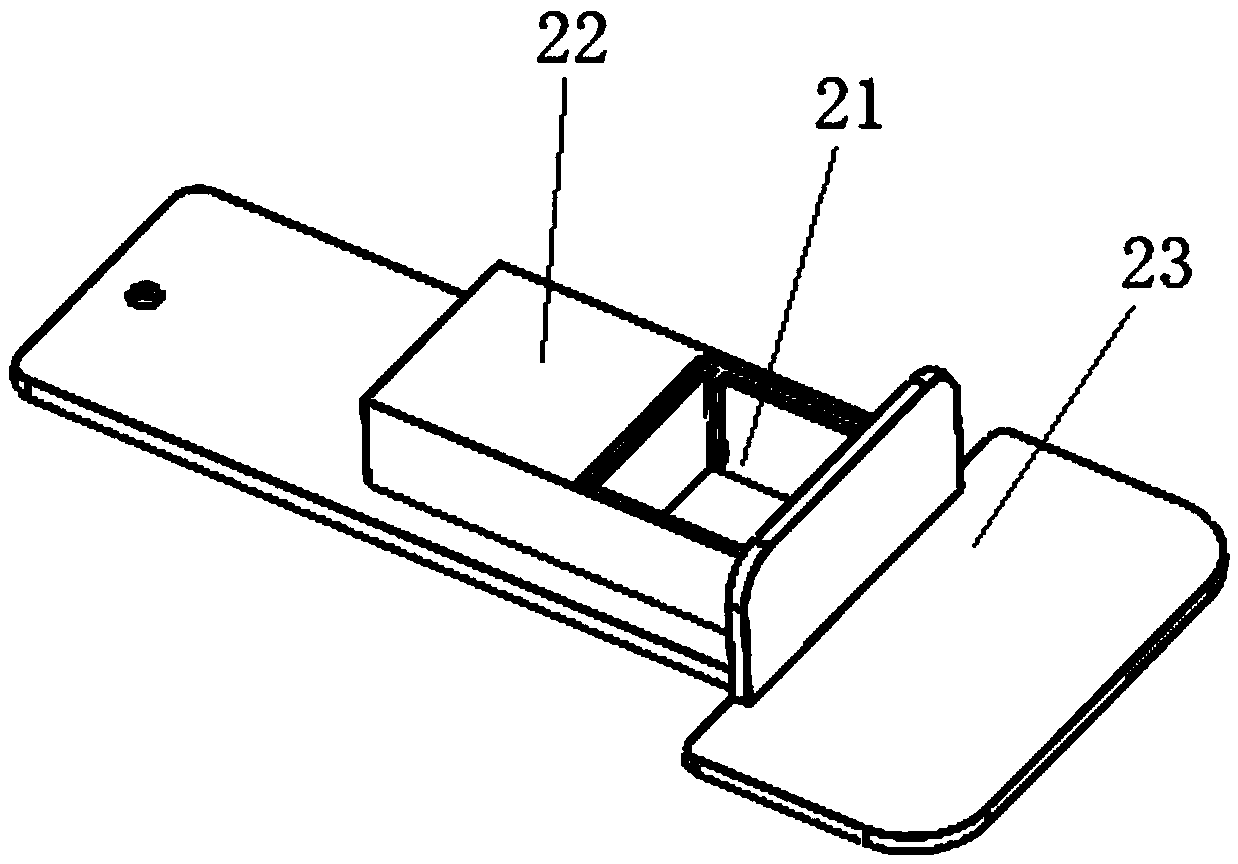 Embedded moisture-proof aquarium feeder