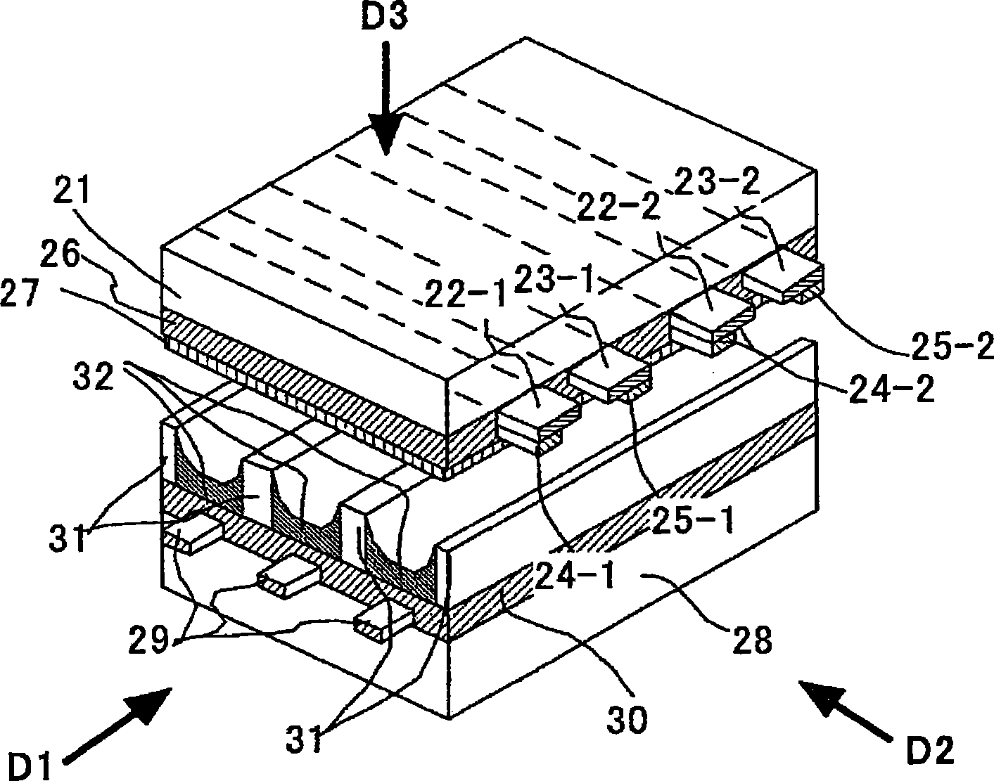 Plasma display panel and imaging device using the same