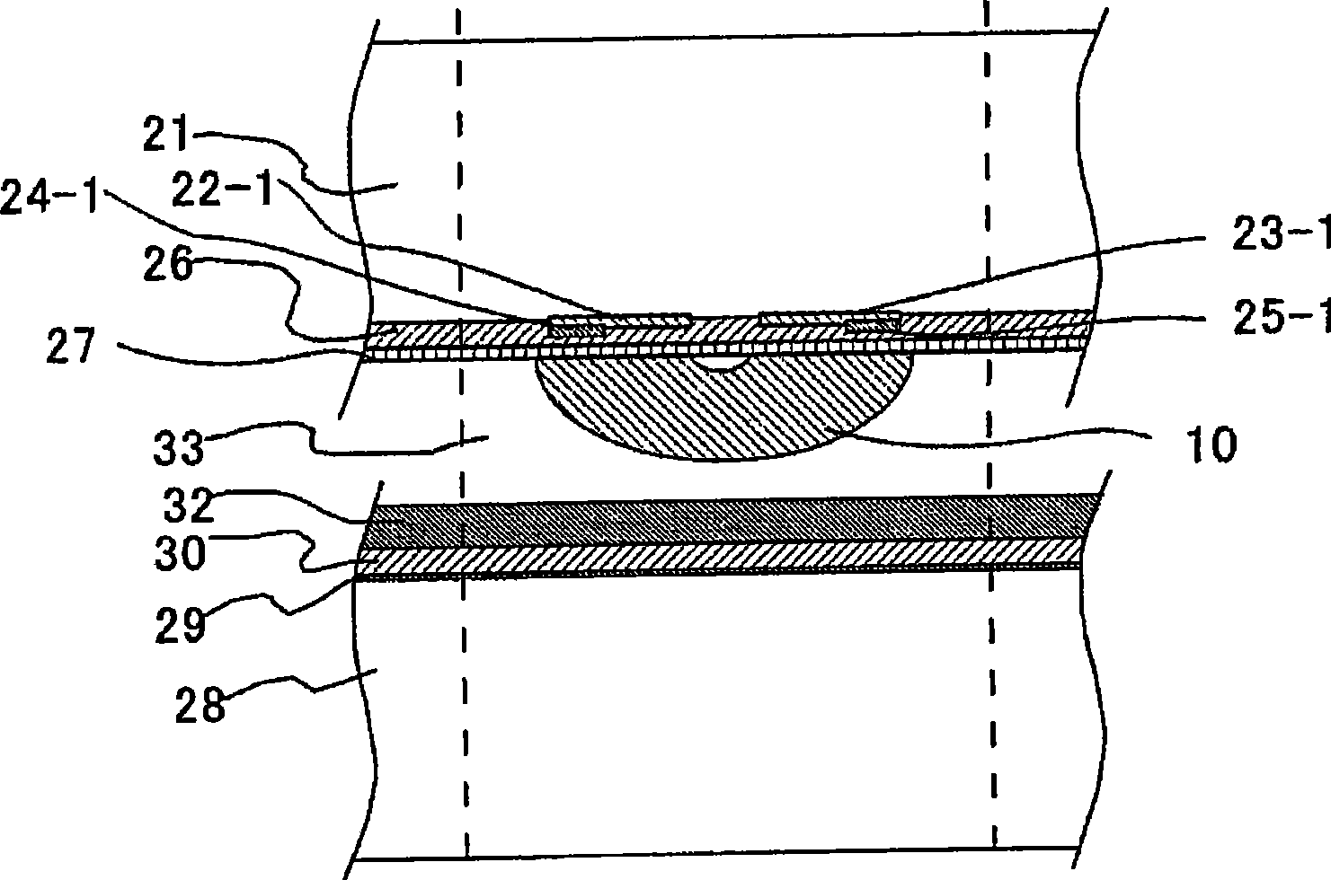 Plasma display panel and imaging device using the same