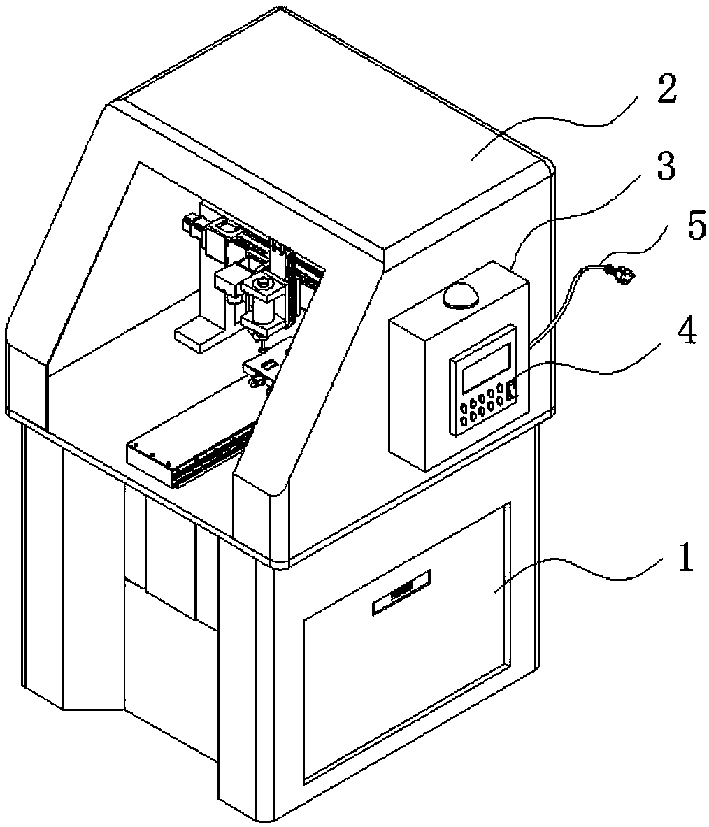 Automatic grinding machine for workpiece edges