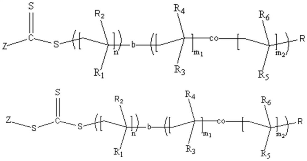 Preparation method of salt ion-tolerant block copolymer latex