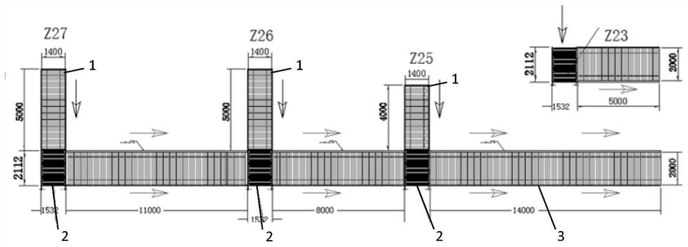 Product discharging conveying device and method