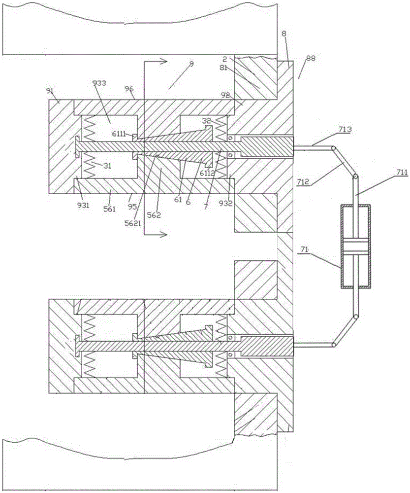 Mounting device for office supports