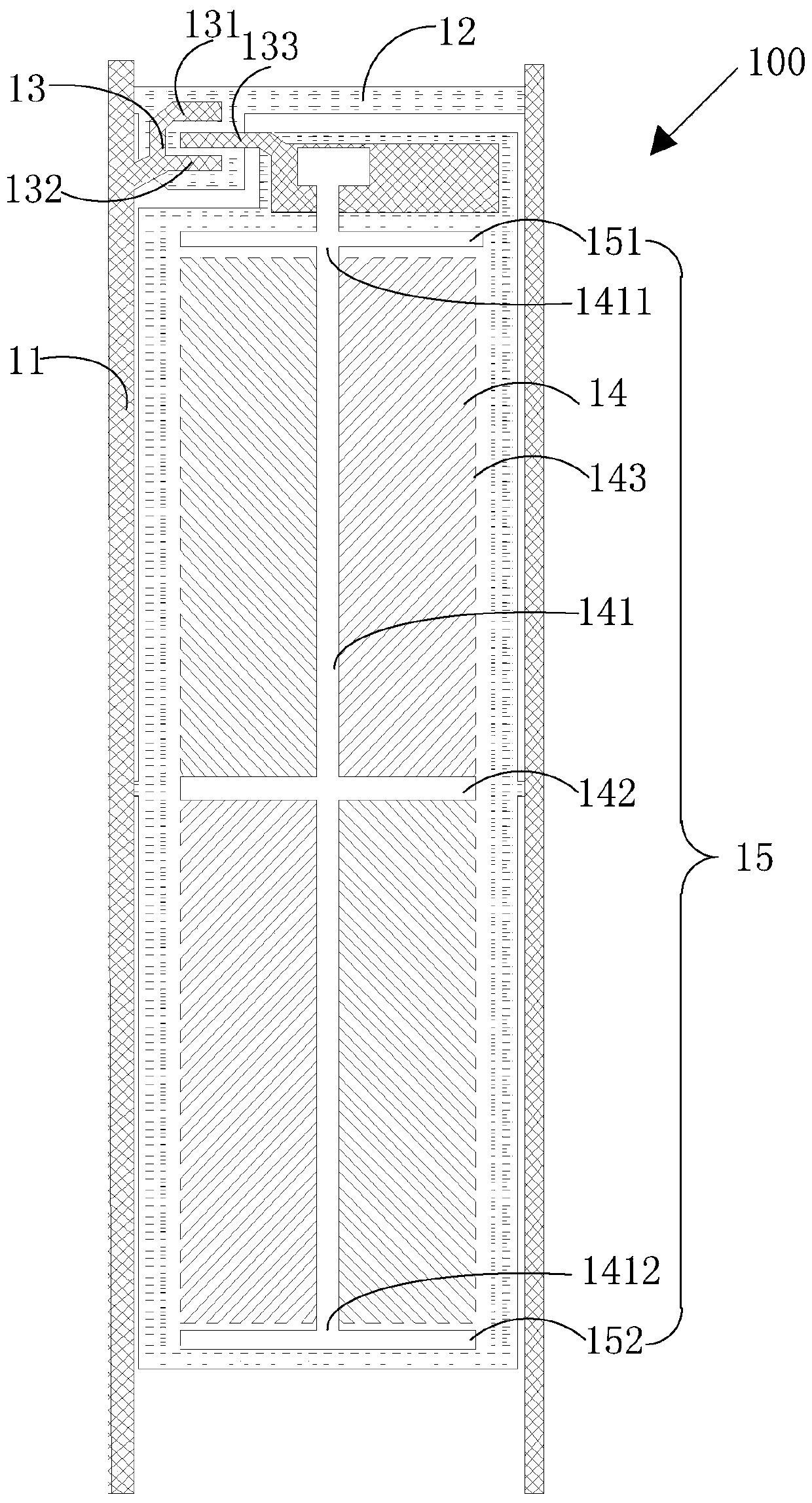 A pixel unit and array substrate