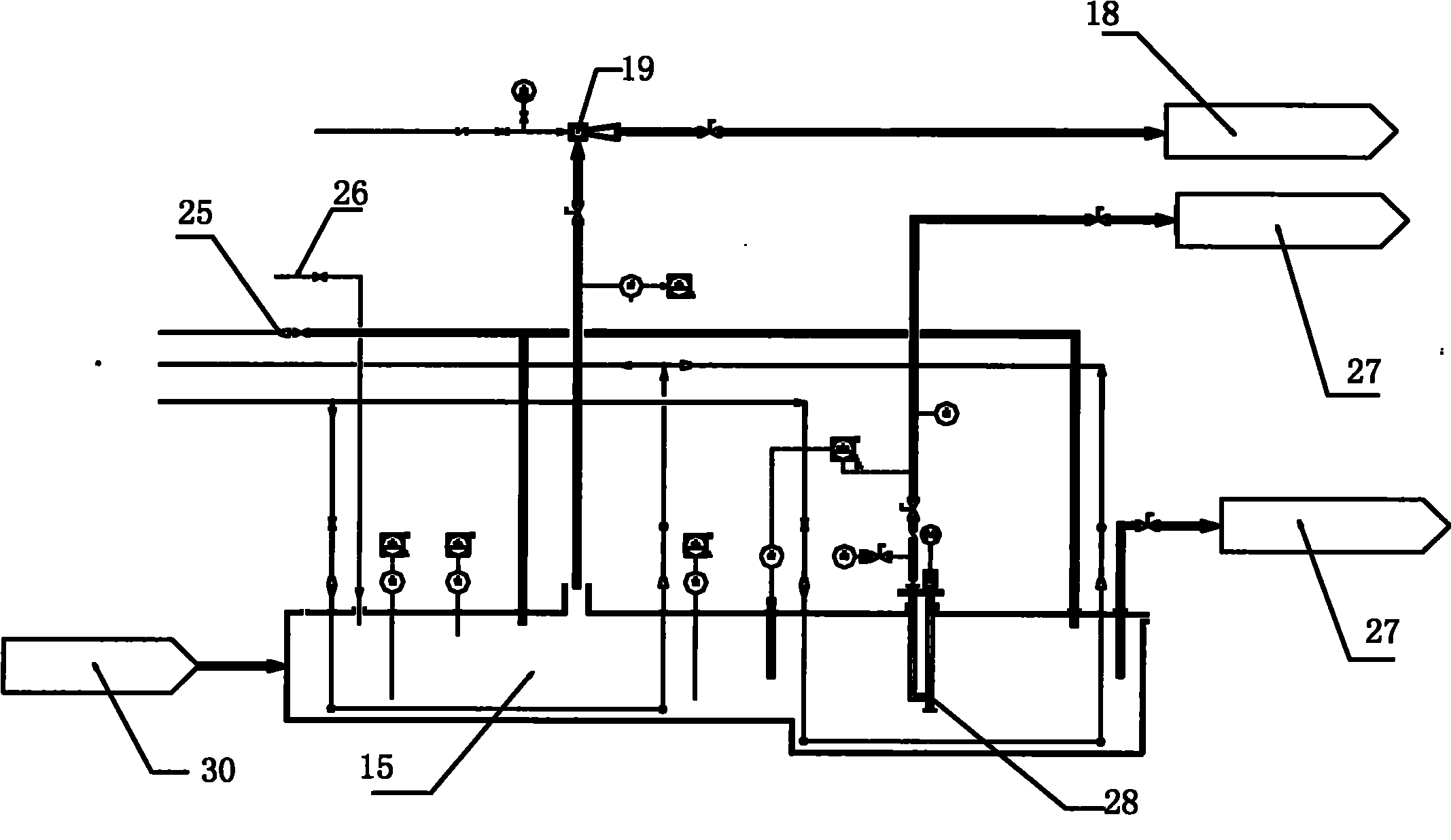 Method for recycling sulfur from acid gases containing hydrogen sulfide