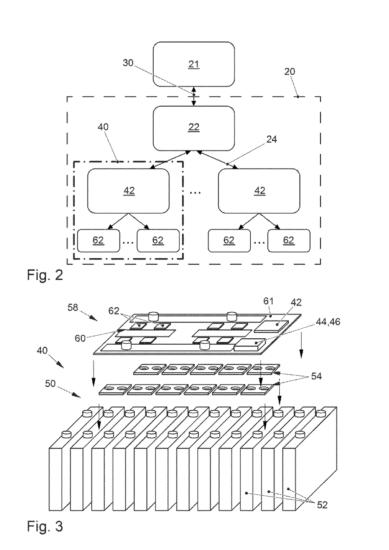 Vehicle having an energy storage element