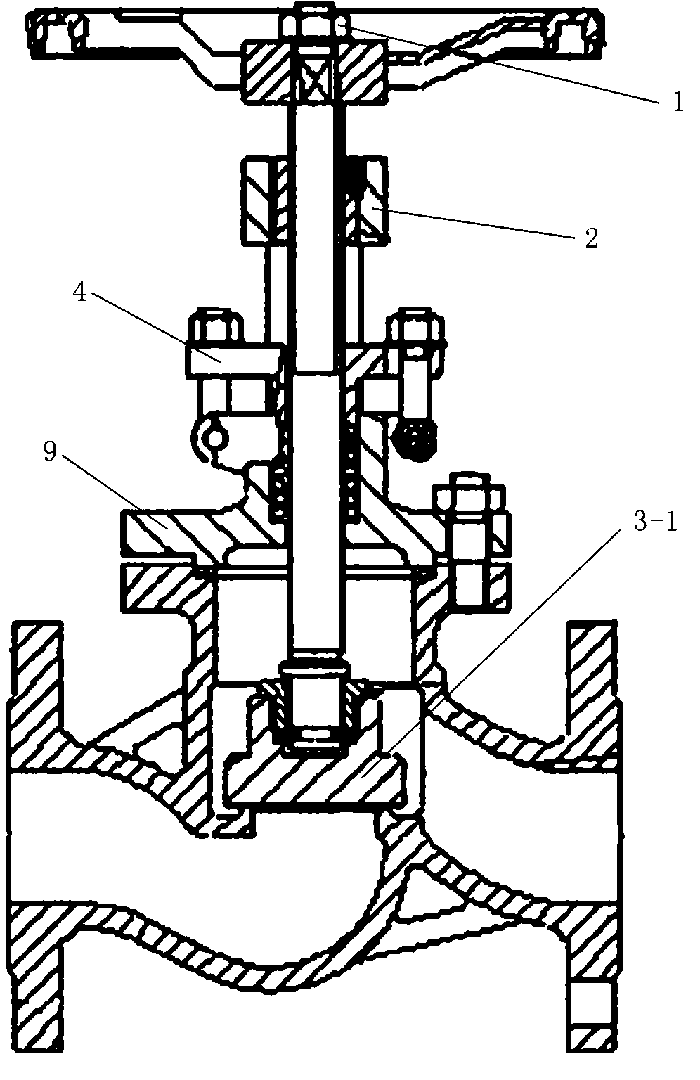 Adjustable stop valve