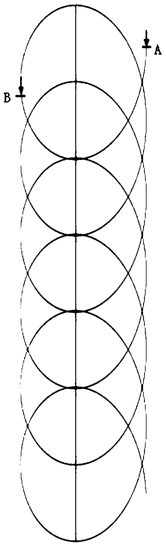 Imaging system and method for realizing large-field wide area searching by utilizing small-field camera